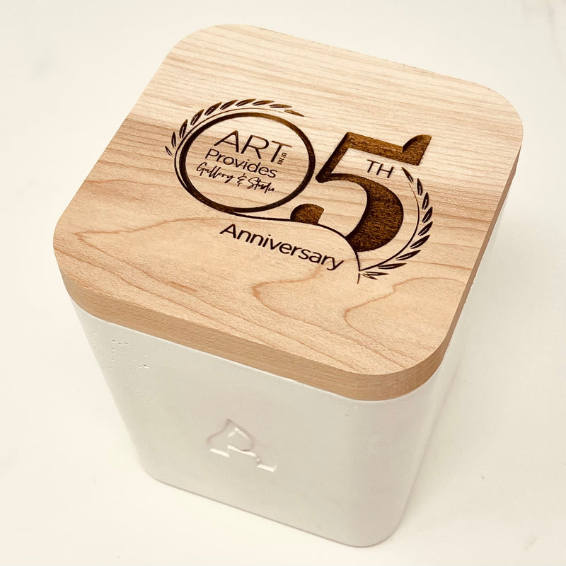 5th Anniversary Commemorative Candle by Amador Candle Co.
