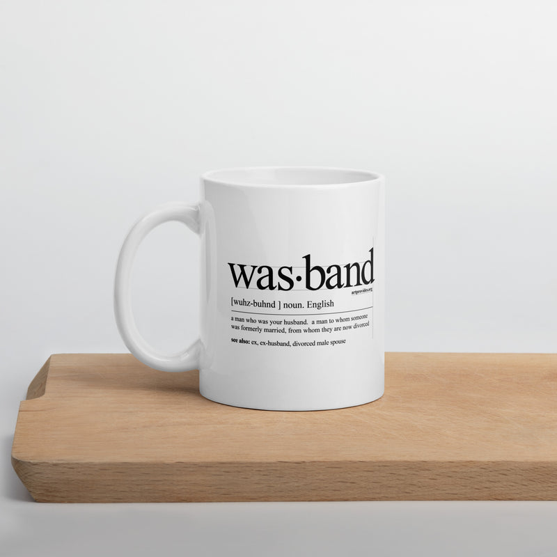 Wasband White Glossy Mug