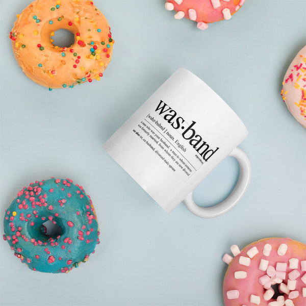 Wasband White Glossy Mug