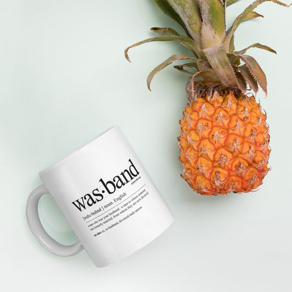 Wasband White Glossy Mug