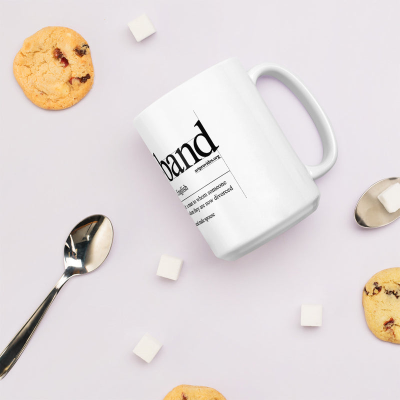 Wasband White Glossy Mug