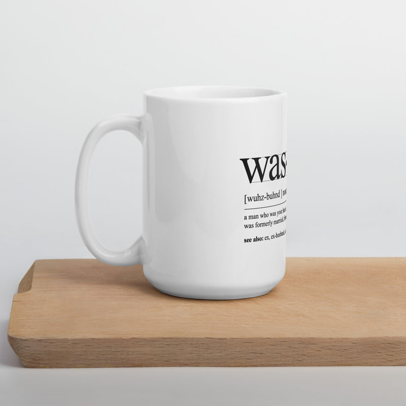 Wasband White Glossy Mug