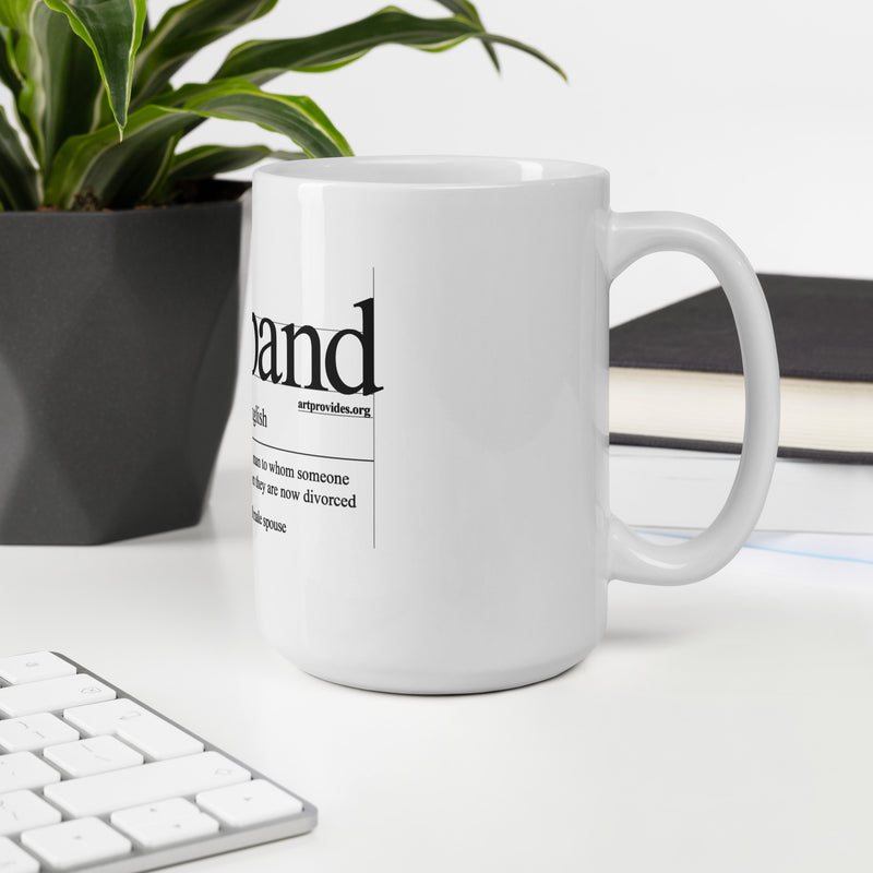 Wasband White Glossy Mug