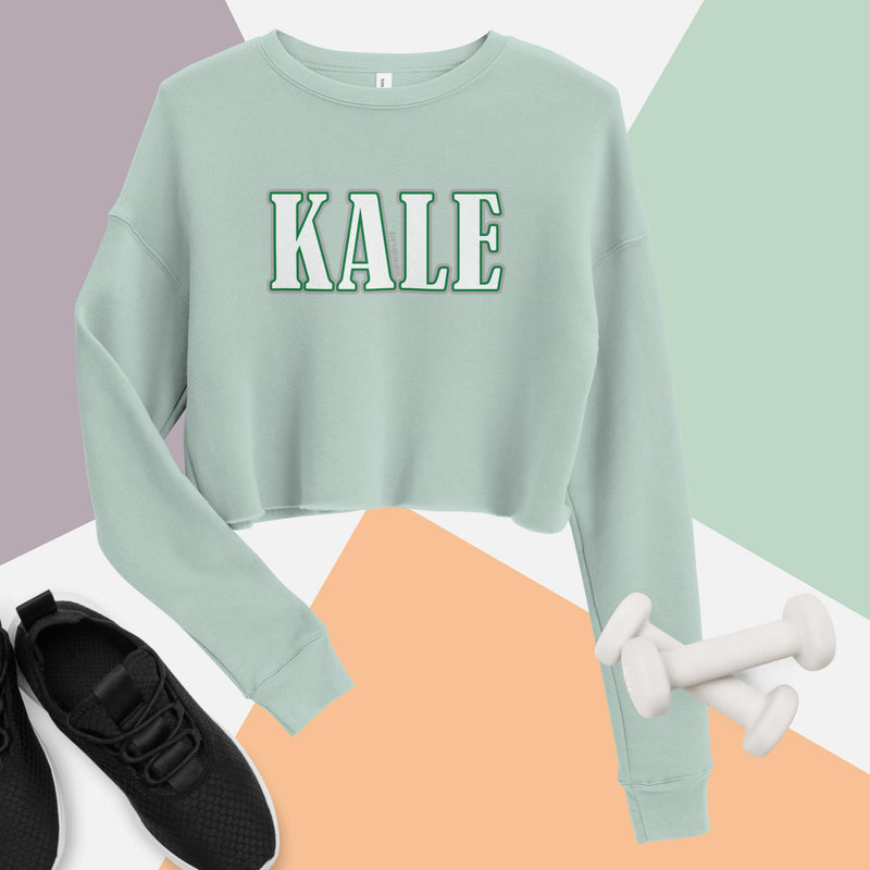 KALE Crop Sweatshirt