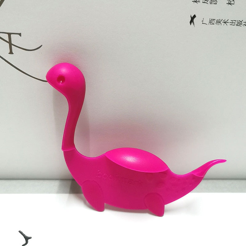3D Water Monster Shape Bookmark Kids Funny Reading Book Folder Page Cute Animals Book Mark Novelty Stationery Gift for Boy Girls