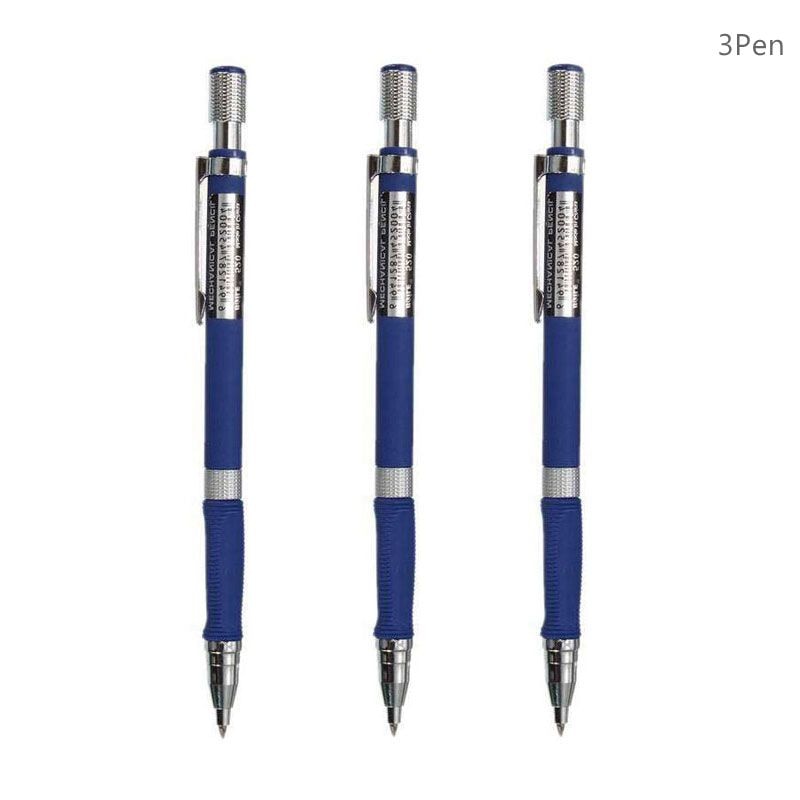 2.0mm Mechanical Pencil Set 2B Automatic Pencils with Color/Black Lead Refills for Draft Drawing, Writing, Crafting, Art Sketch