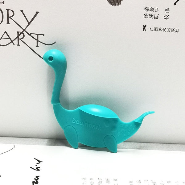 3D Water Monster Shape Bookmark Kids Funny Reading Book Folder Page Cute Animals Book Mark Novelty Stationery Gift for Boy Girls