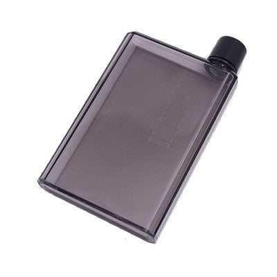 A5 A6 Paper Cup Botlte Flat Water Bottle Bpa Free Clear Book Portable Paper Pad Water Bottle Flat Drinks Kettle Notebook Bottle