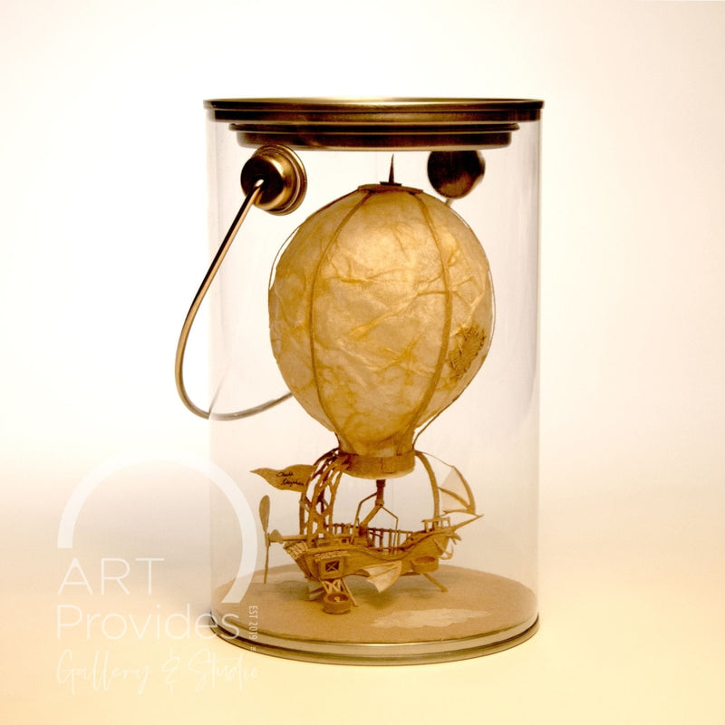 Charlie Pulsipher Stardust Express | Cardboard Tissue Paper & Vellum
