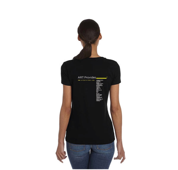 ART Provides V-neck T-shirt