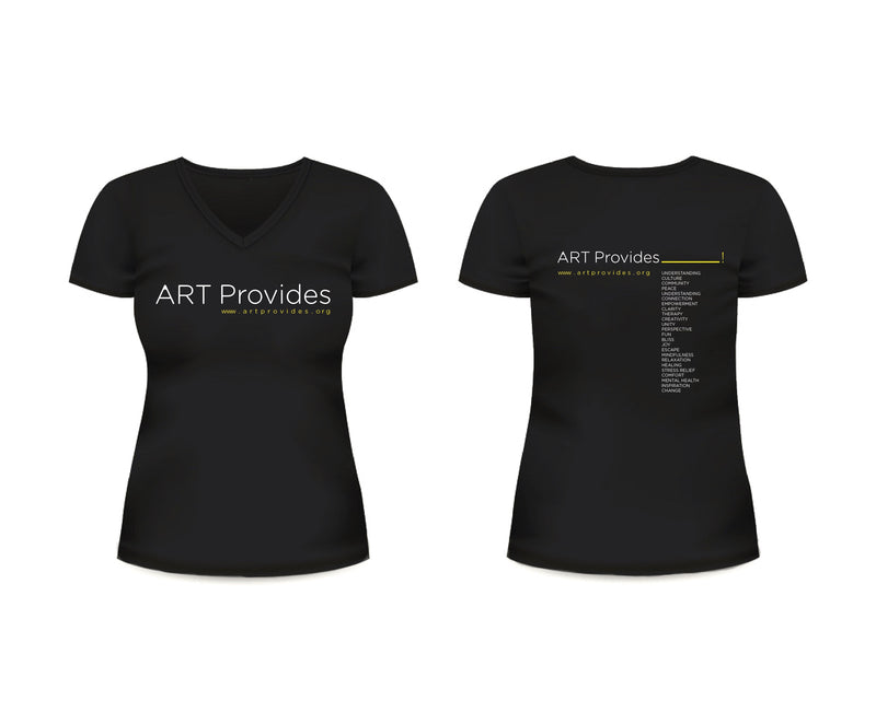 ART Provides V-neck T-shirt