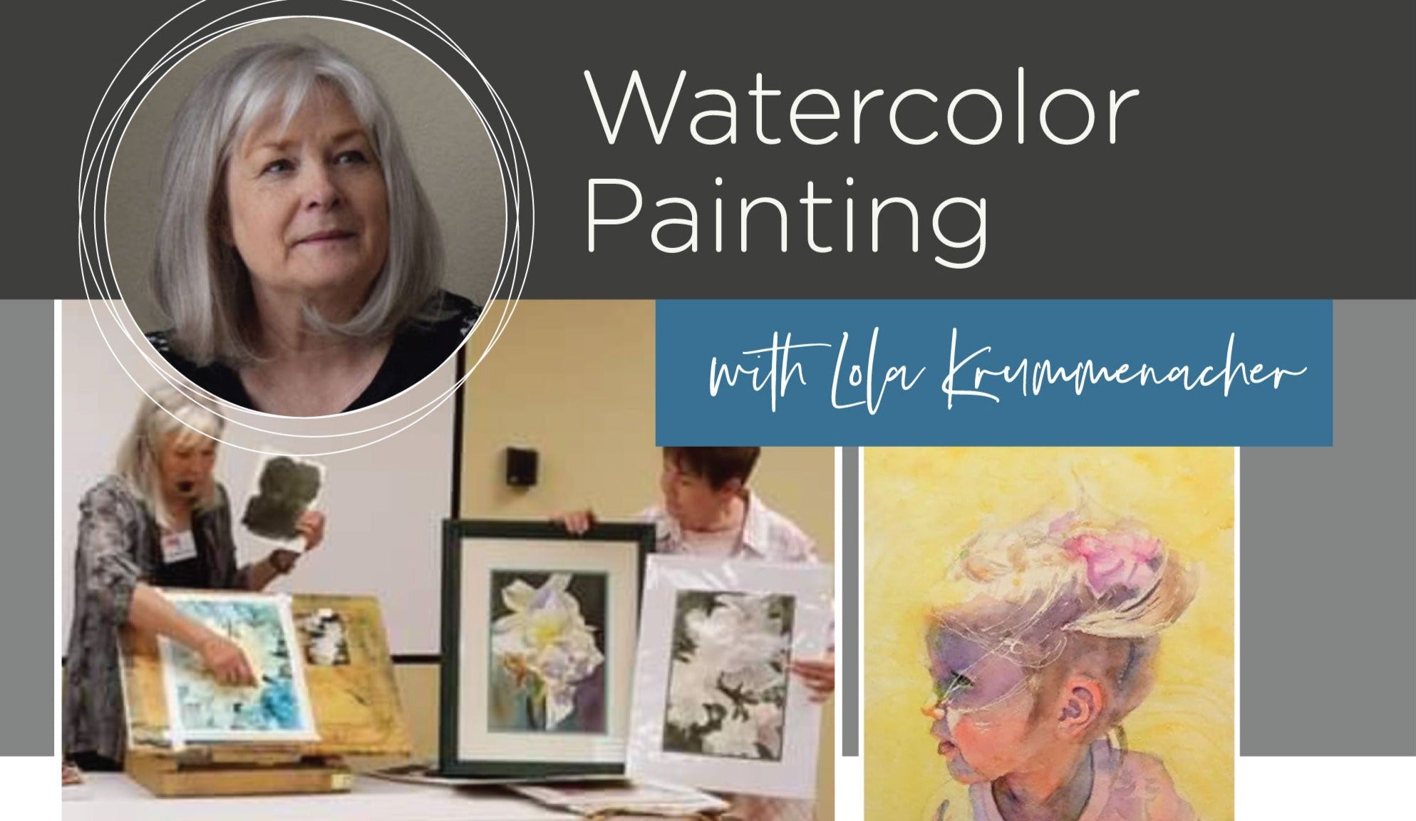 Watercolors with Lola Krummenacher